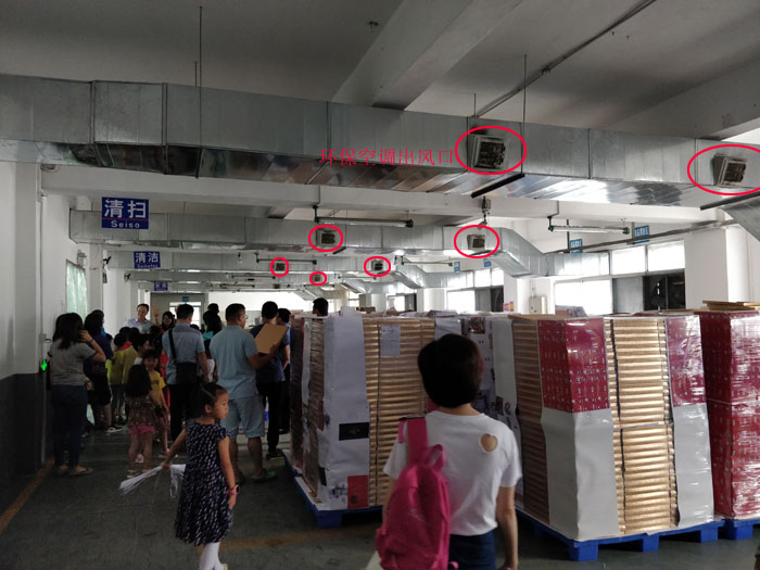 環(huán)?？照{(diào)出風(fēng)口